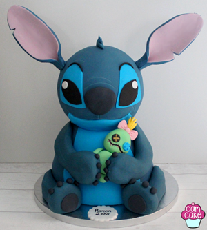 O Mais Rapido Gateau Stitch Pate A Sucre